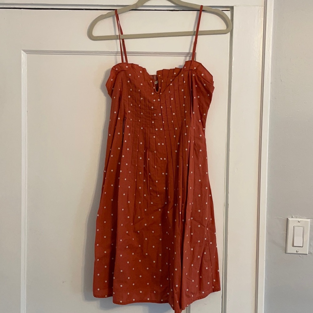 Madewell polka dot dress sz 2